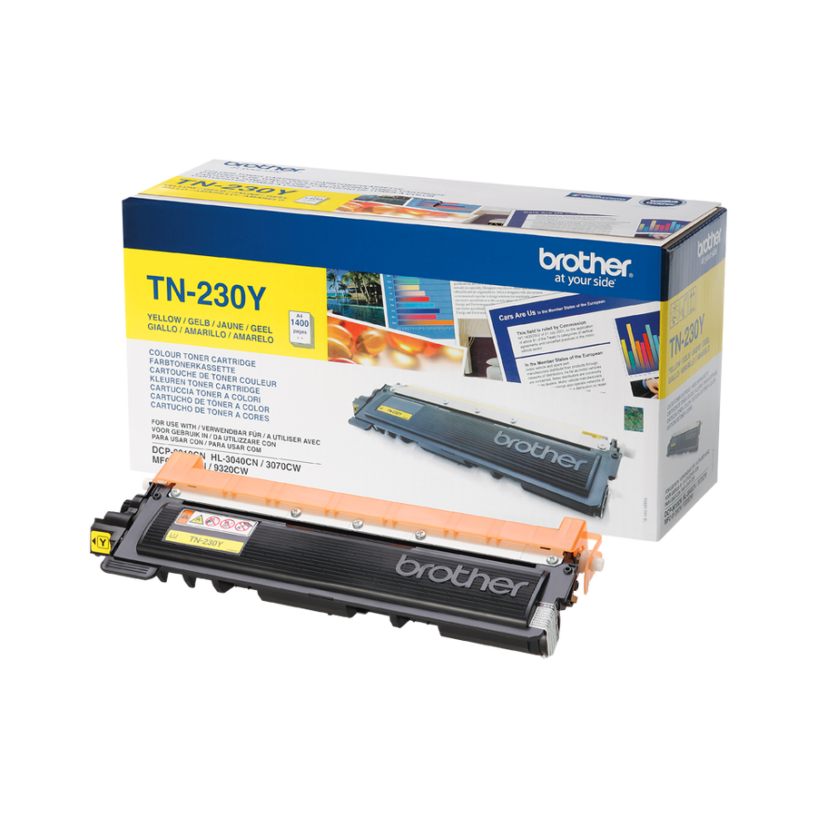 Brother TN-230Y Yellow Original Toner - HL-3040CN / HL-3070CW