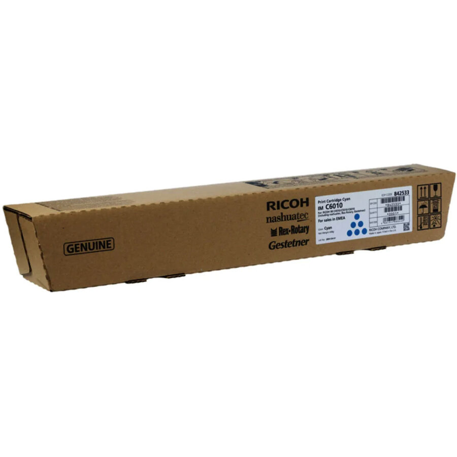 Ricoh 842533 Cyan Original Toner - IM C6010