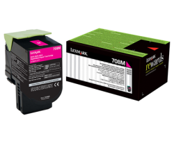 Lexmark 70C80M0 (708M) Magenta Original Toner - CS310 / CS410