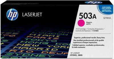 HP Q7583A (503A) Magenta Original Toner Cartridge - Laserjet 3600 (B)
