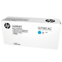 HP Q7581AC (503A) Blue Original Toner Cartridge - Laserjet 3600