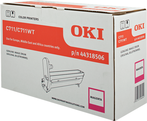OKI 44318506 Red Original Drum Unit - C711