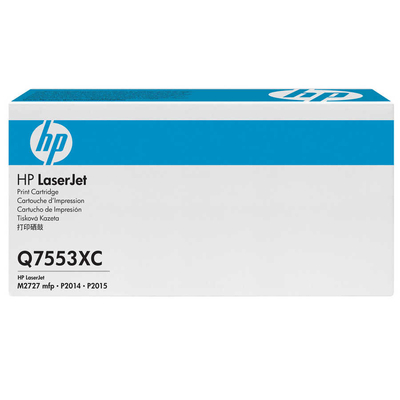 HP Q7553XC (53X) Black Original Toner Cartridge - LaserJet P2014 (U)