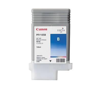 Canon PFI-105B (3008B001) Blue Original Cartridge - IPF6300 / IPF6350 (Ex)