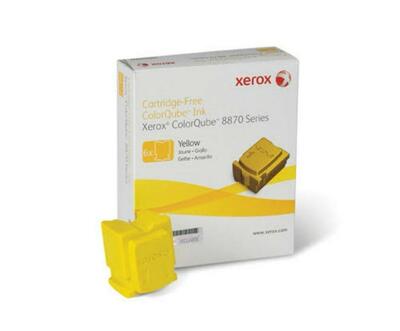 Xerox 108R00964 Yellow Original Toner Cartridge - 6 Pack - ColorQube 8870