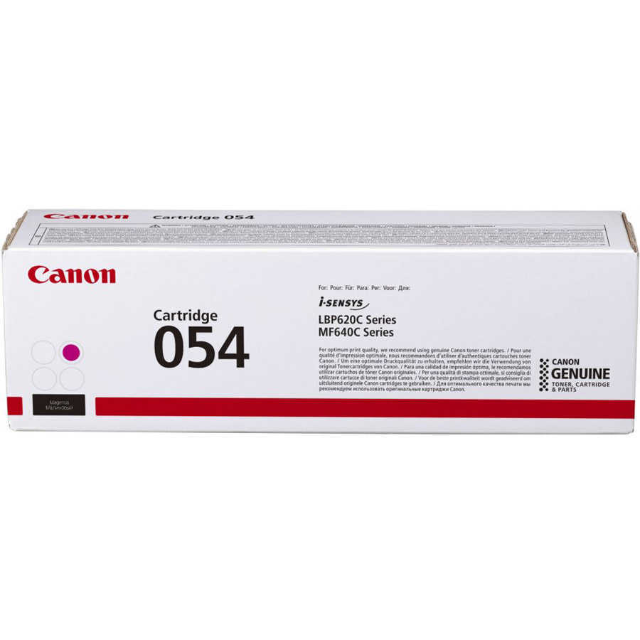 Canon CRG-054 M (3022C002) Magenta Original Toner Cartridge - LBP621 / LBP623 (Damaged Box)
