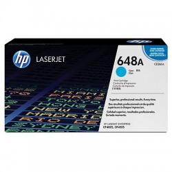 HP CE261A (648A) Cyan Original Toner Cartridge - CP4525dn / CP4525n