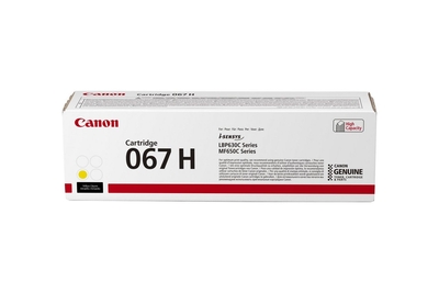 Canon CRG-067H Y (5103C002) Yellow Original Toner - LBP-630C / MF-650C