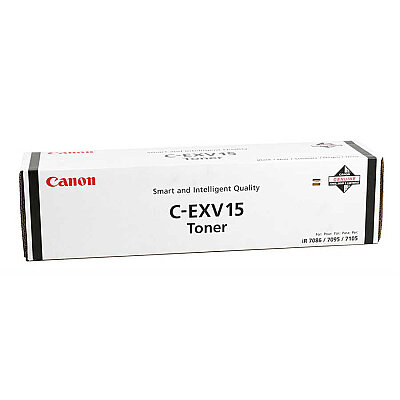 Canon C-EXV15 (0387B002) Black Original Toner - IR-7086
