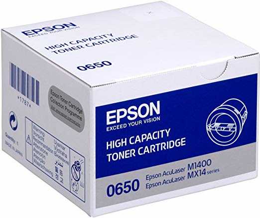Epson S050650 MX14 / M1400 Original Toner-High Yield