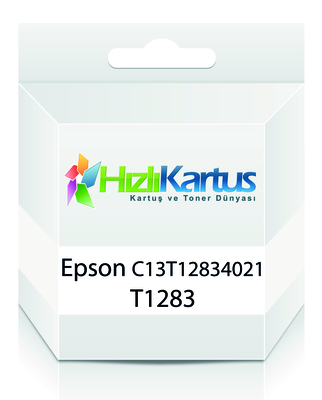 Epson C13T12834021 (T1283) Magenta Compatible Cartridge - Stylus SX125