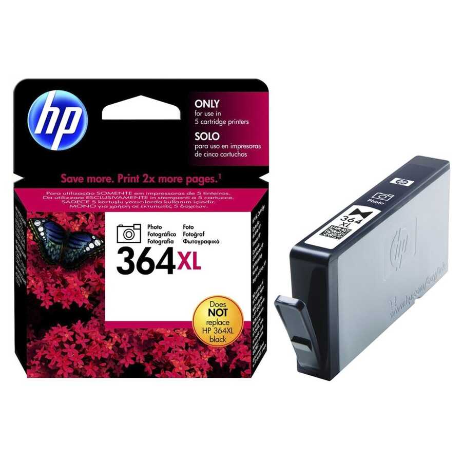 HP CB322EE (364XL) Black Original Photo Cartridge High Yield - C5380 / C6380 (Ex)